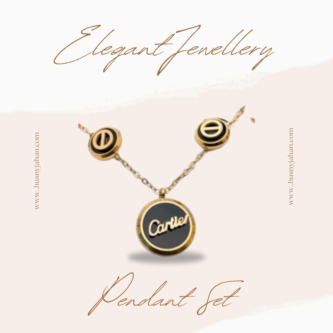 Cartier pendant set