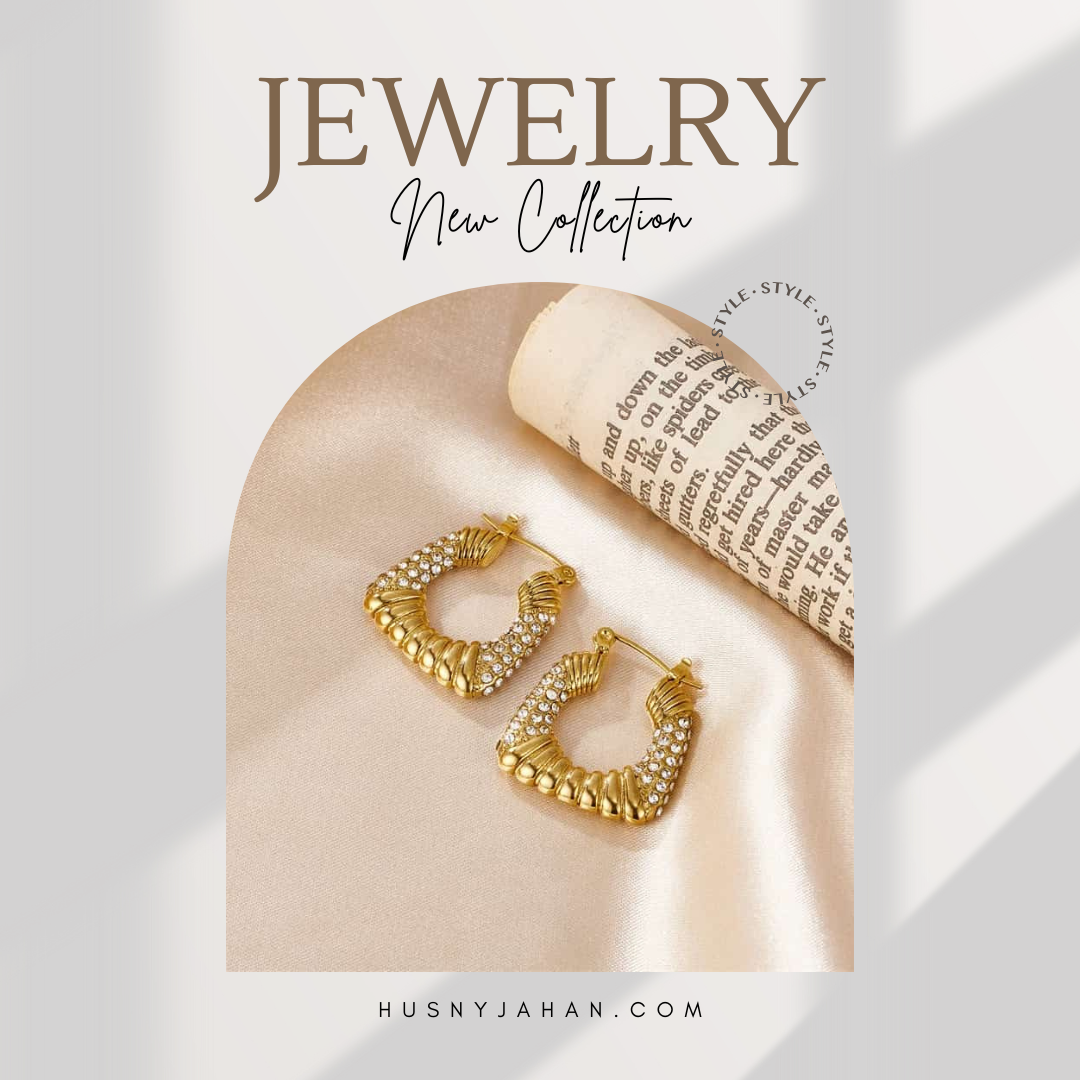 Square Huggie Hoop - Image 3