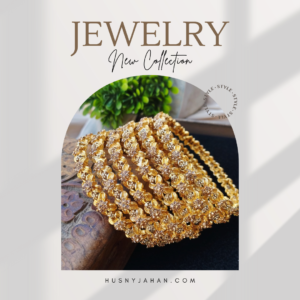 Chip Gold Plated Bangles