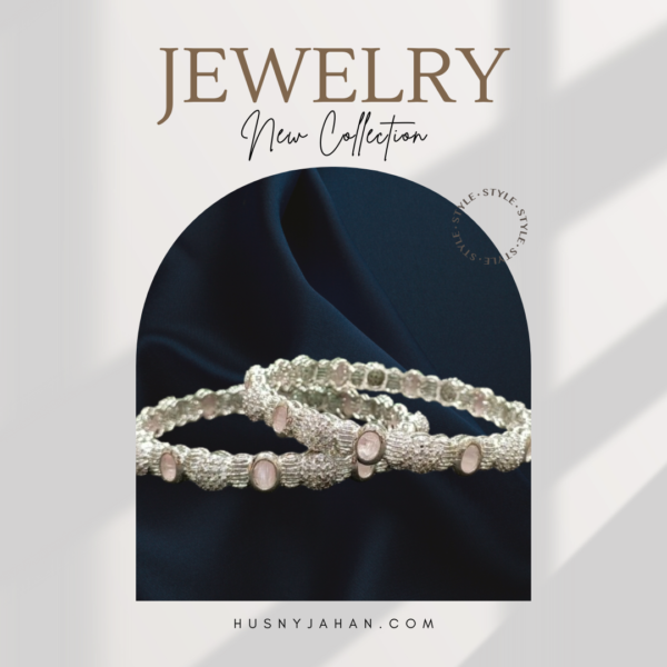 Embedded Stones Bangles