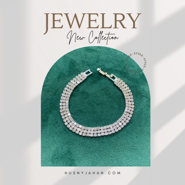 Cubic Zirconia Bracelet - Image 4