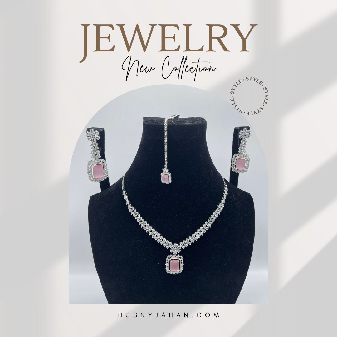 Square Shape Pendant Set - Image 3