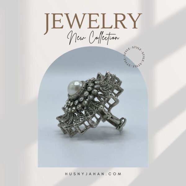 Big Size Flower Ring - Image 2