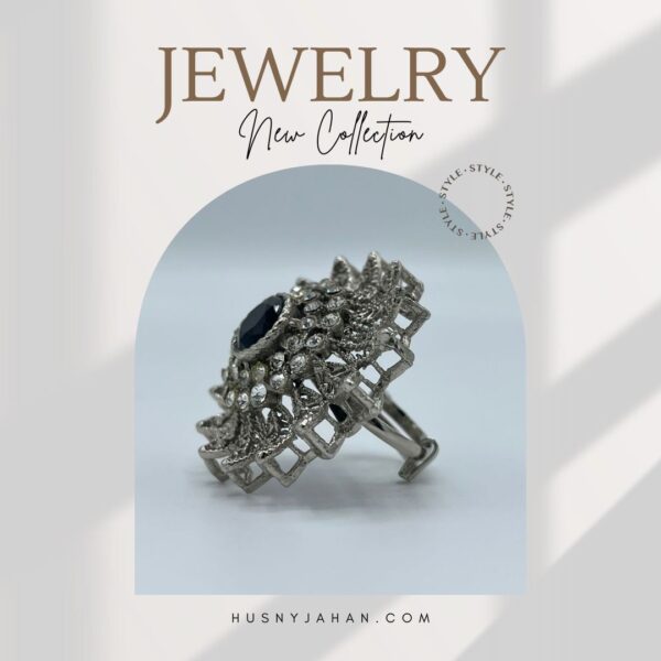 Big Size Flower Ring - Image 5